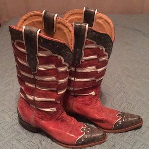 Corral American Flag boots